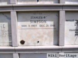 Stanley R Simpson