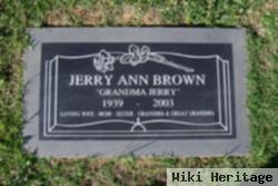 Jerry Ann Brown