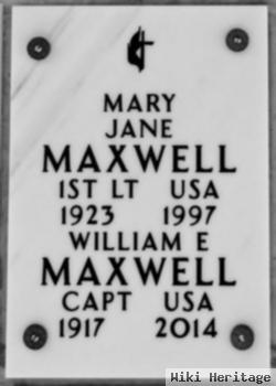 William E Maxwell