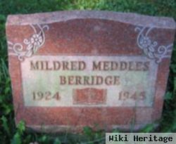 Mildred Meddles Berridge