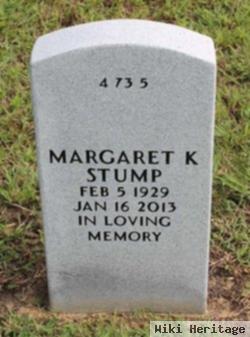 Margaret K Stump