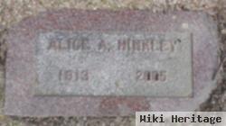 Alice A. Hinkley