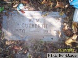 W. M. Cutbert