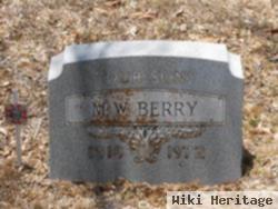 M. W. Berry