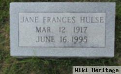 Jane Frances Hulse