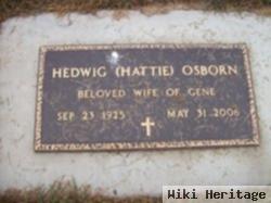 Hedwig "hattie" Wollmann Osborn