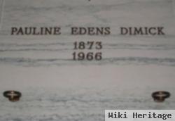 Pauline Edens Dimick