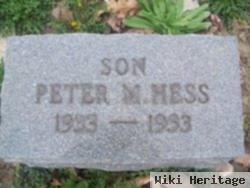 Peter M. Hess