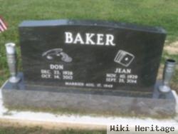 Donald R. "bake" Baker