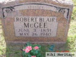 Robert Blair Mcgee