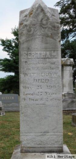 Bertha M. Witherow