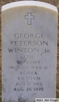 George Peterson Winton, Jr