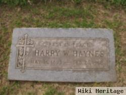 Harry W. Haynes