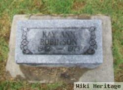 Kay Ann Schwarzlose Robinson