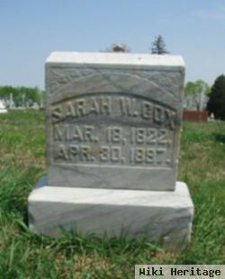 Sarah W. Sullivant Cox