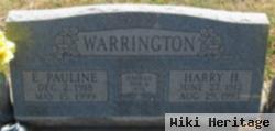 Harry H Warrington