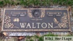 Maxine Marilyn Fulton Walton
