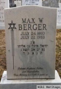 Max W Berger