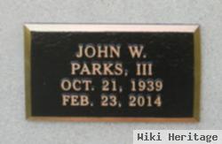 John Will Parks, Iii
