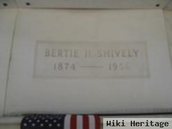 Bertie H. Shively