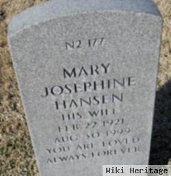 Mary Josephine Hansen