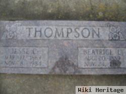 Jesse C Thompson