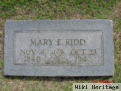 Mary Elizabeth Ledden Kidd