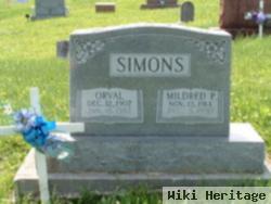 Mildred P. Brock Simons