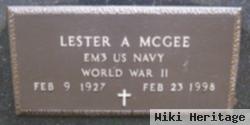 Lester A. Mcgee