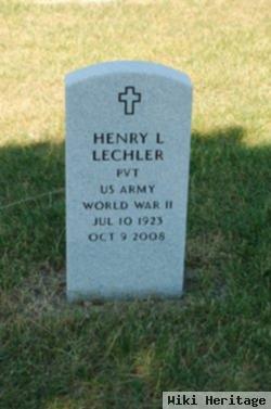 Henry L Lechler