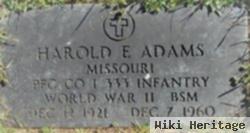 Harold E. Adams