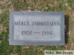 Merle Mary Krutzman Zimmerman