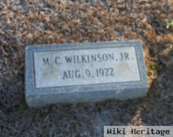 M. C. Wilkinson, Jr