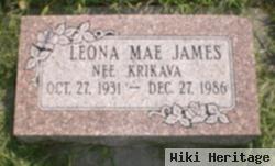 Leona Mae Krikava James