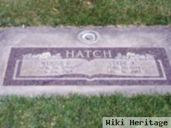 Myrtle Irene Butterfield Hatch