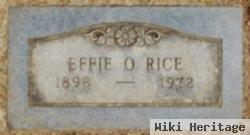 Effie O Rice