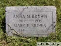 Anna M Brown