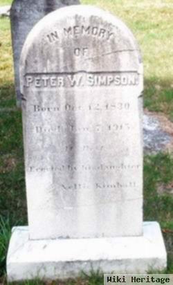 Peter W. Simpson