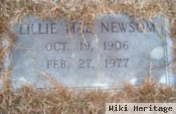 Lillie Mae Hough Newsom