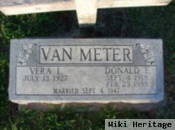 Donald E Vanmeter