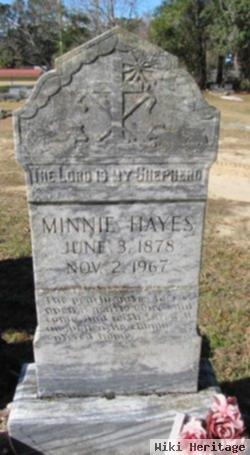 Minnie Hayes