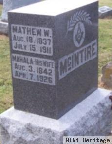 Matthew W Mcintire