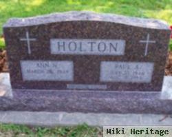 Paul A Holton