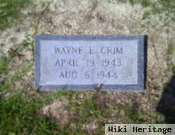 Wayne E. Crim