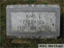 Karl I Farrand