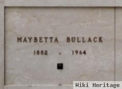 Maybetta Bullack