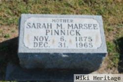 Sarah M Marsee Pinnick