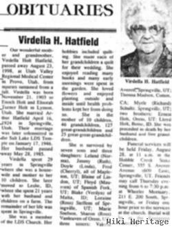 Virdella Holt Hatfield