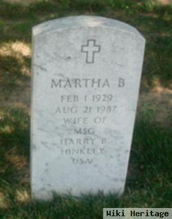 Martha B Hinkley