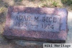 Adah M. Bice